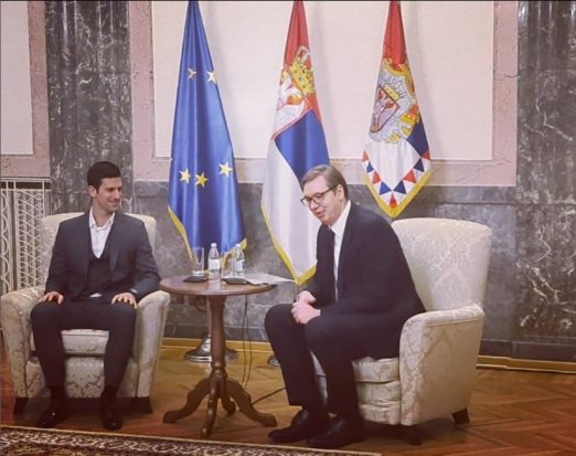 Aleksandar-Vucic-NOvak-Dokovic