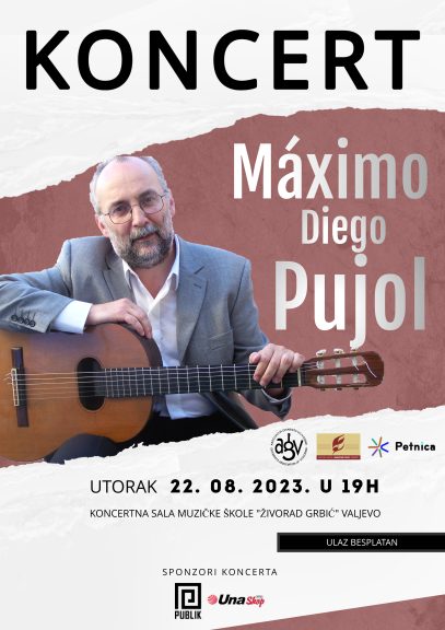 Maximo Pujol, Concert Valjevo Serbia Maximo Pujol, Concert Valjevo Serbia