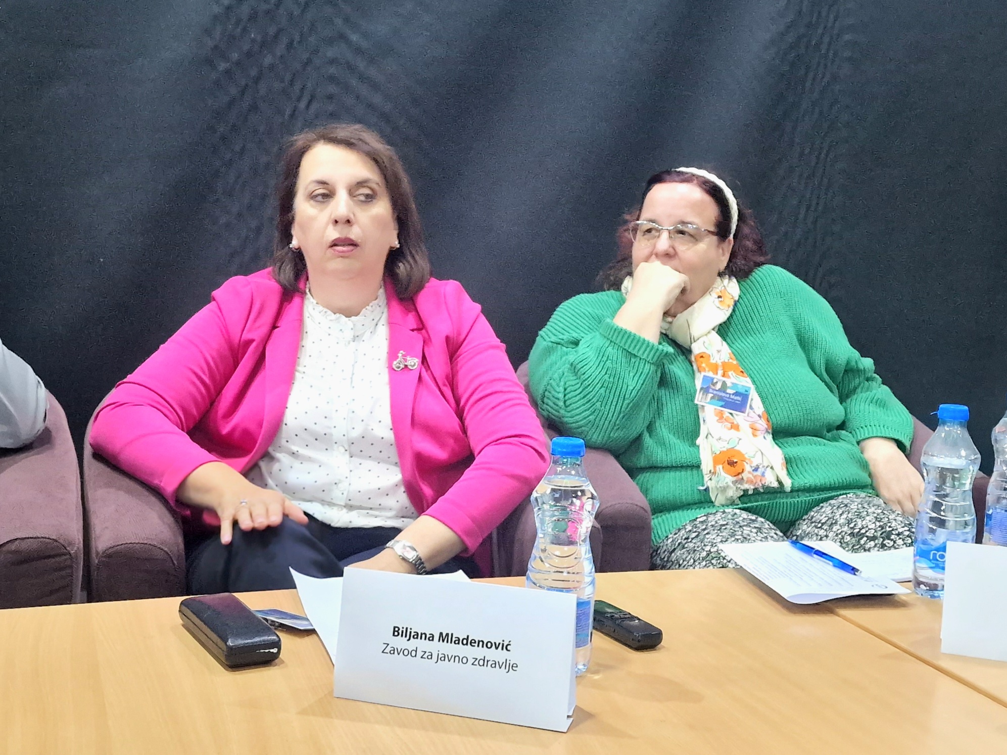 BIljana Mladenović i dr Branislava Matić