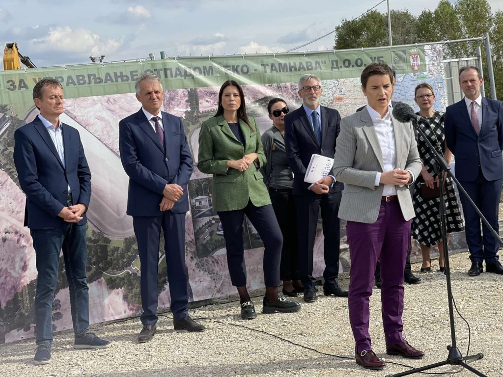 Ana Brnabić - Početak izgradnje Regionalnog centra Kalenić, foto - Grad Valjevo