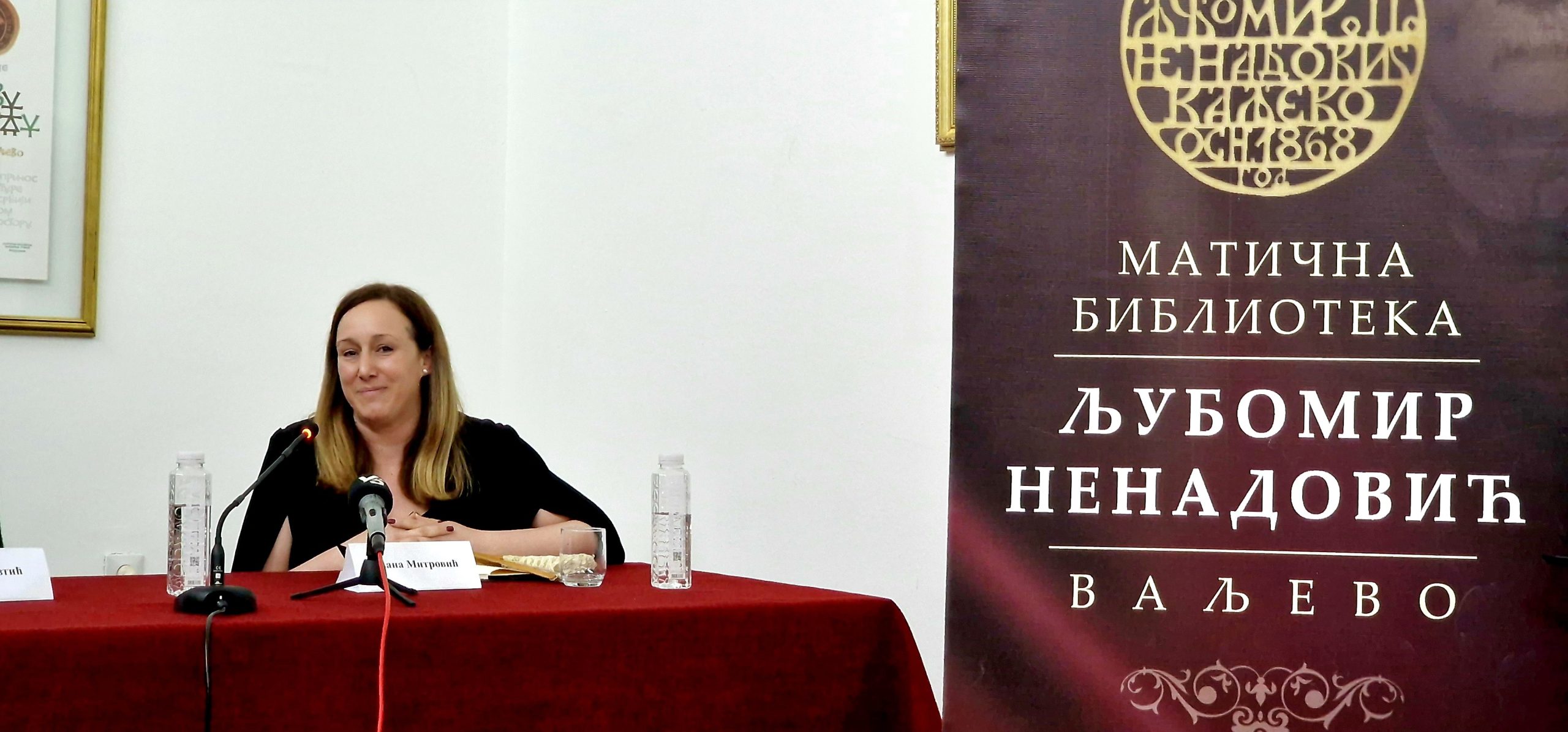 Ivana Mitrović - Matična biblioteka Ljubomir Nenadović dobitnik Izuzetne Vukove nagrade 