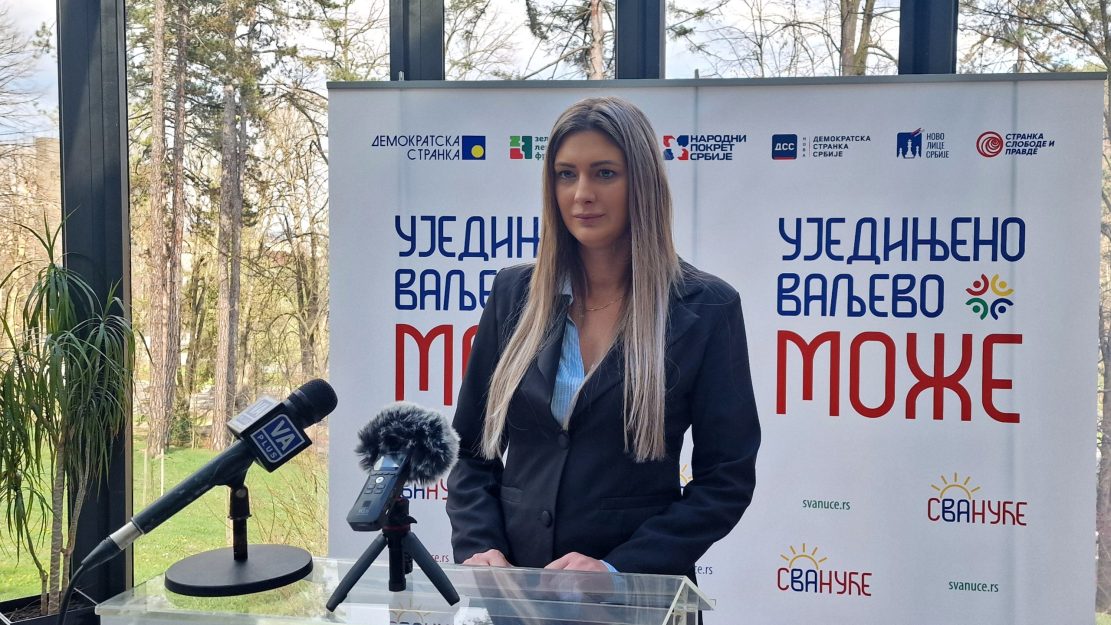 Anja Ristivojević, SSP, "Ujedinjeno Valjevo može"