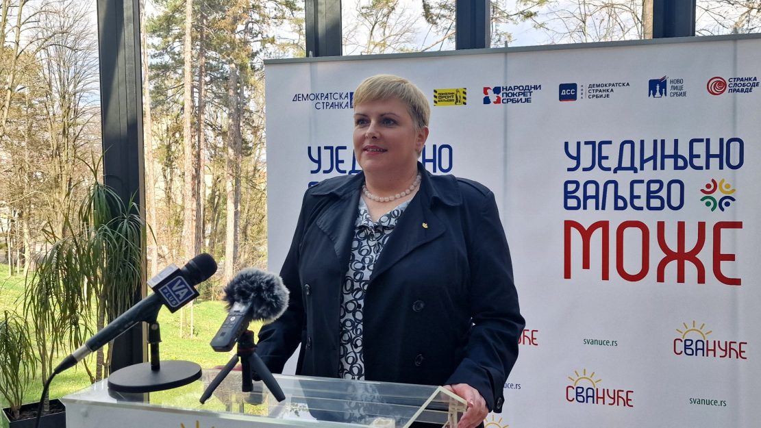 Jelena Đuranović, Novo lice Srbije, "Ujedinjeno Valjevo može"