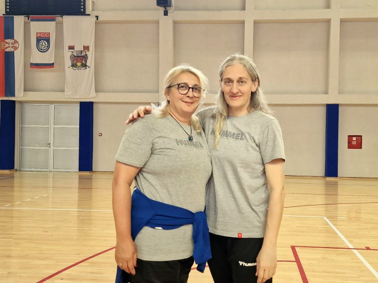 Ljiljana Marković - trener rukometne pionirske reprezentacije