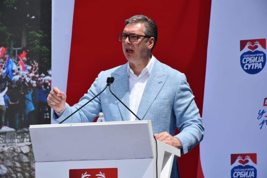 SNS Miting Valjevo Aleksandar Vučić SNS Miting Valjevo Aleksandar Vučić