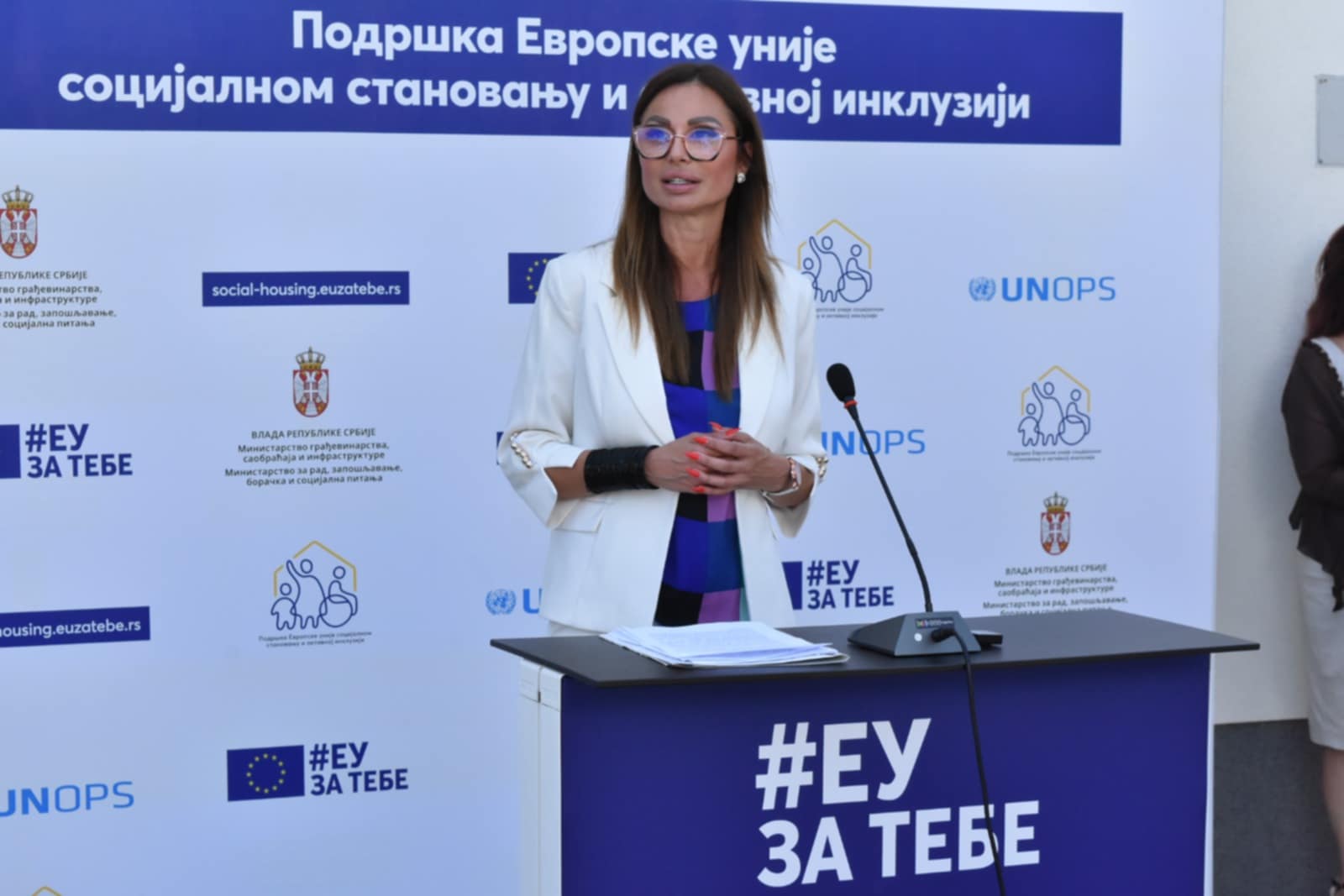 Nina Mitić - Useljenje u zgradu socijalnog stanovanja