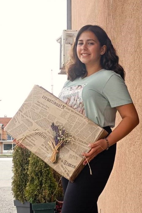 Bojana Petrović, đak generacije, OŠ Desanka Maksimović Valjevo