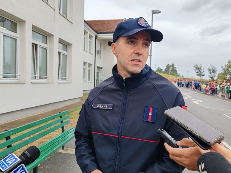 Aleksandar Rakić, komandant Vatrogasno-spasilačkog bataljona Valjevo 
