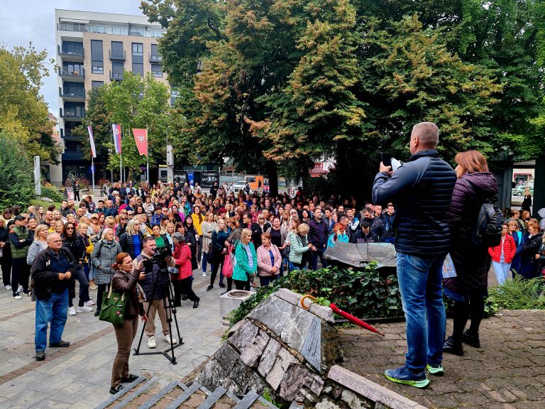 Protest prosvetara Valjevo