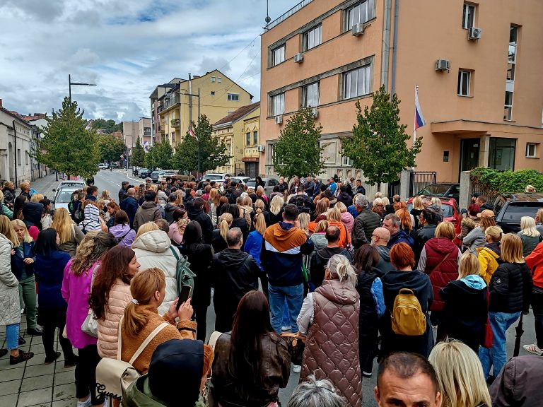 Protest prosvetara Valjevo 2