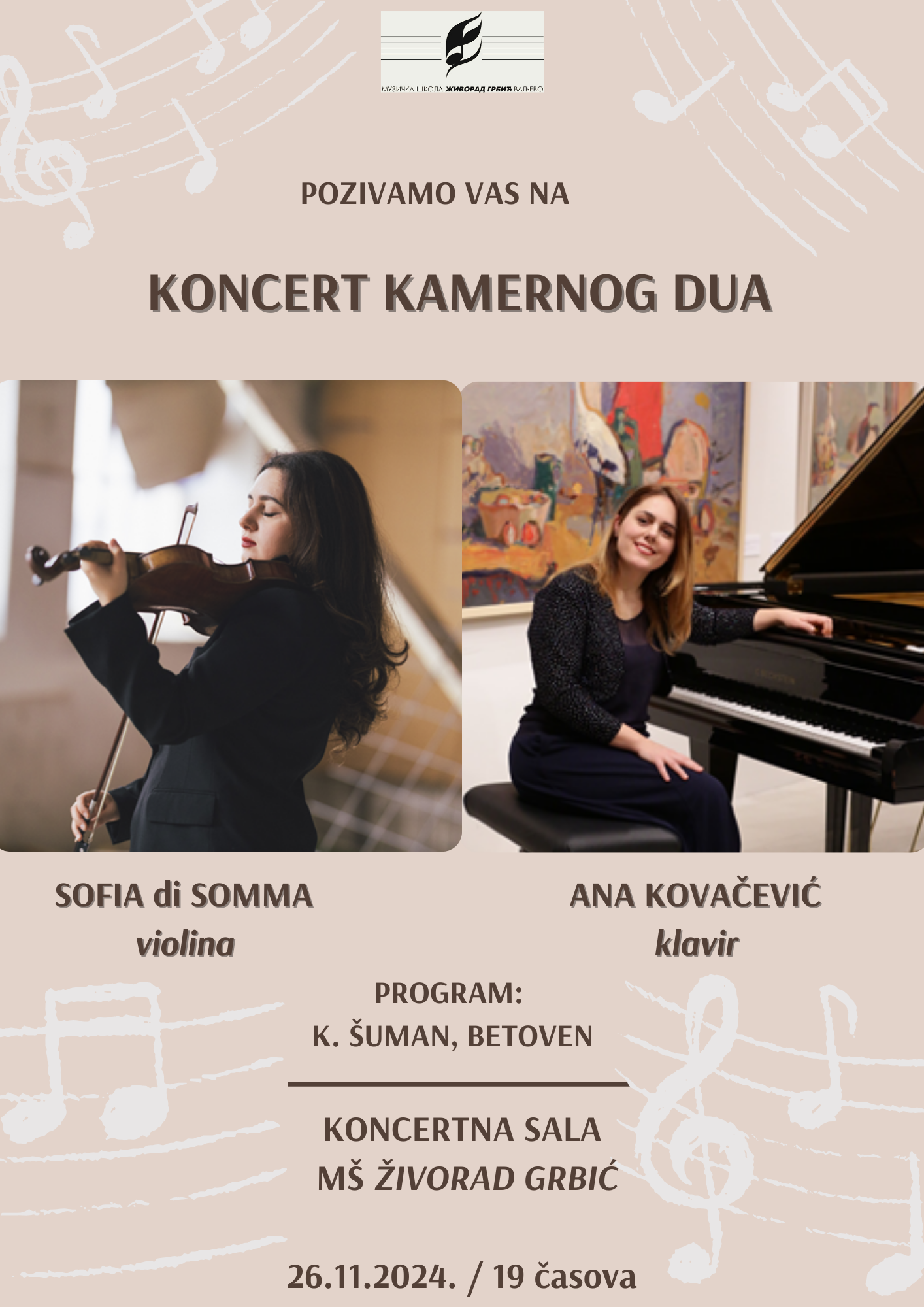 Kamerni duo Sofia di Somma i Ana Kovačević(1) Kamerni duo Sofia di Somma i Ana Kovačević(1)