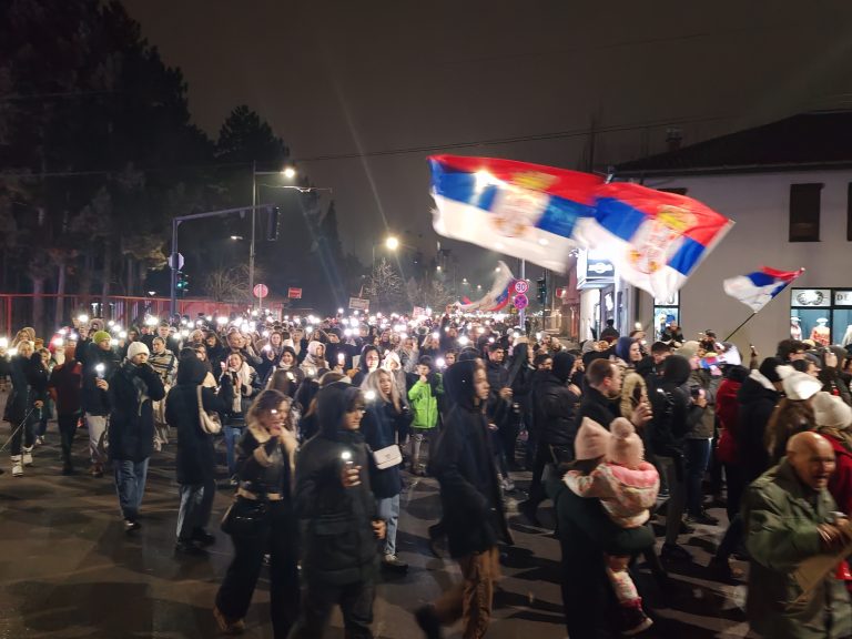 Protest Valjevo 15. februar 2