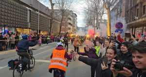 Doček studenata biciklista iz Novog Sada i Beograda u Valjevu (12)