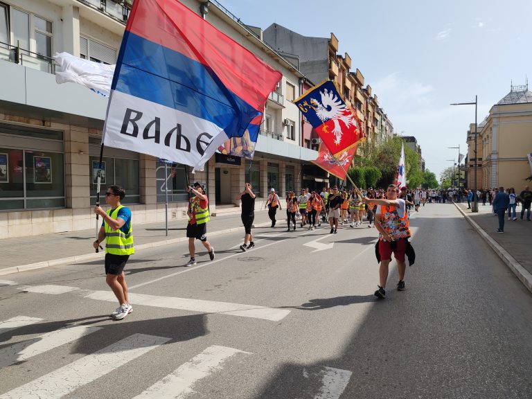 Karađorđeva pred odlazak za NS Karađorđeva pred odlazak za NS