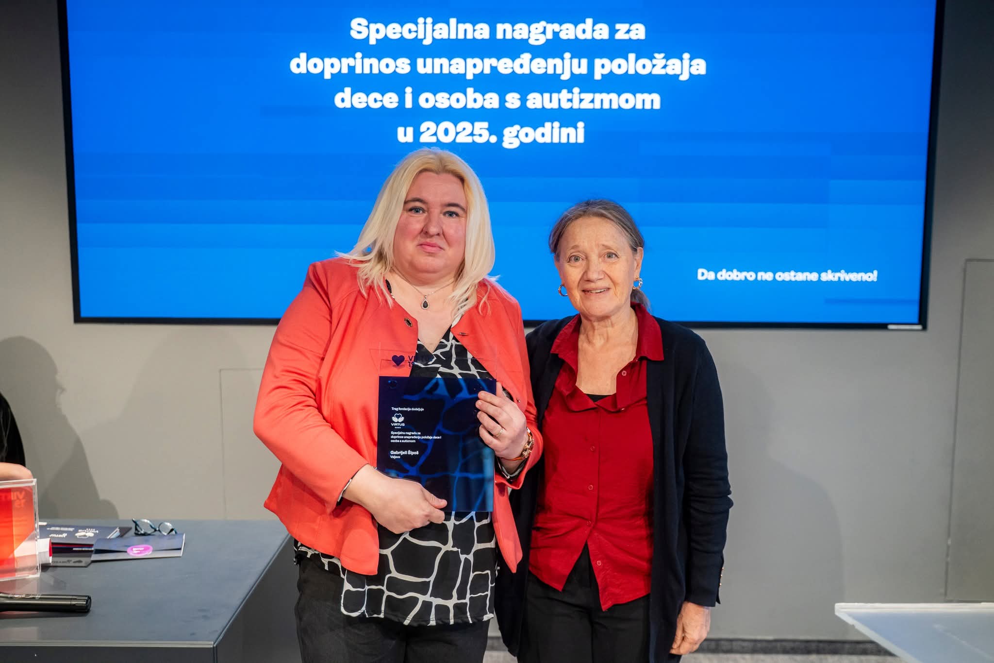 Gabrijela Šiboš Trag fondacija Virtus nagrada Gabrijela Šiboš Trag fondacija Virtus nagrada