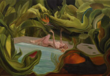 „LIMBO“ MILANA HRNJAZOVIĆA U GALERIJI ART FOR ALL U BEOGRADU Milan Hrnjazović, Sanjarenje, ulje na platnu 100x150cm, 2024