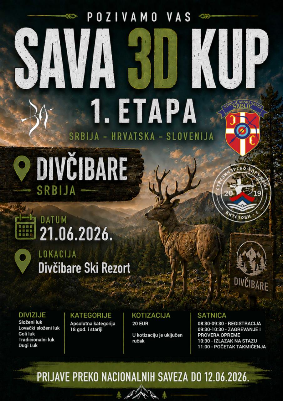 Sava 3D kup streličarstvo Sava 3D kup streličarstvo