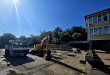 Rekonstrukcija tribina OŠ Andra Savčić (1)