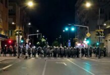 VELIKI PROTESTNI SKUP 14. AVGUSTA: „GODINU DANA BEZ PRAVDE – VALJEVO PAMTI“ Policija