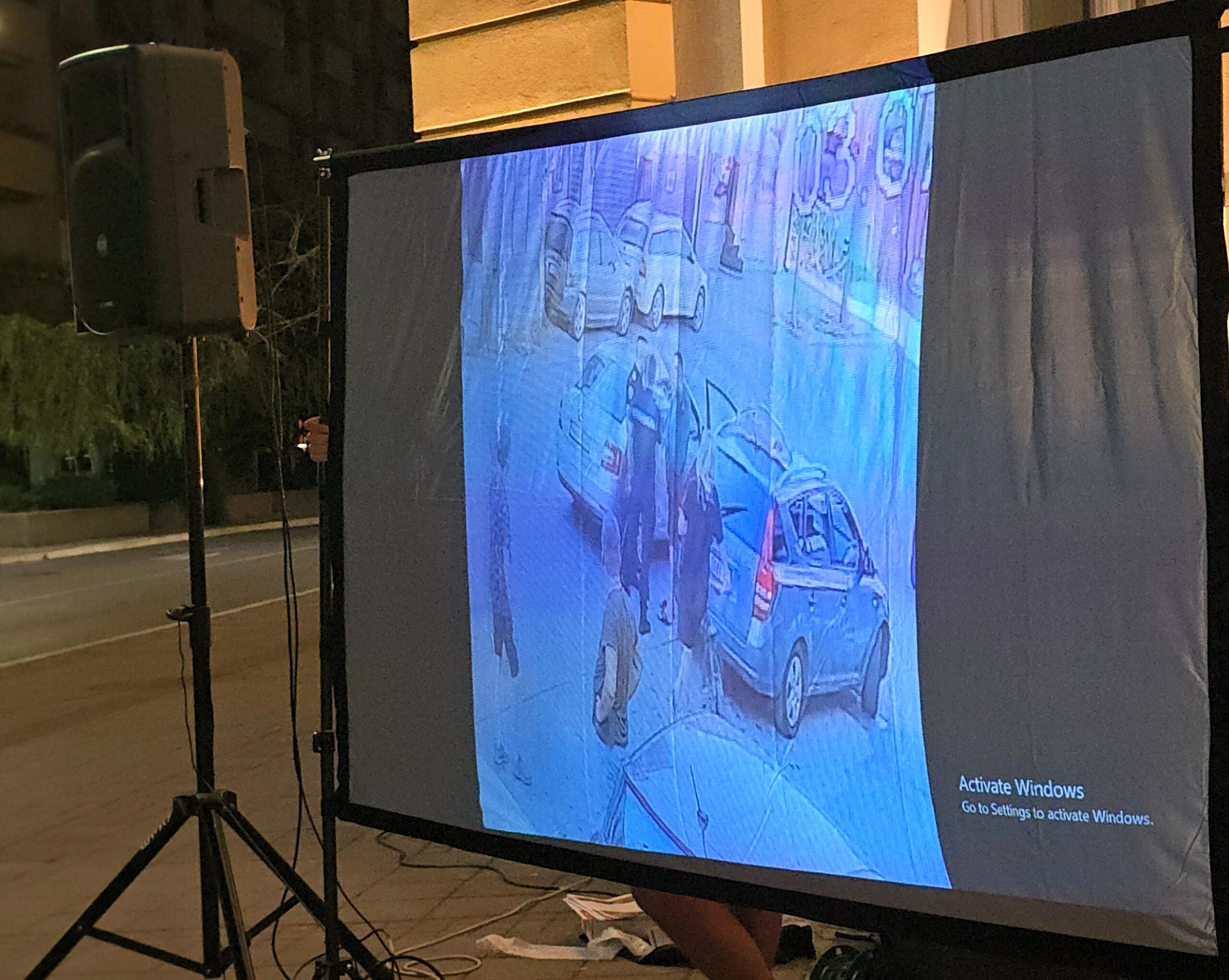 Snimak sa sigurnosne kamere policija Valjevo Snimak sa sigurnosne kamere policija Valjevo