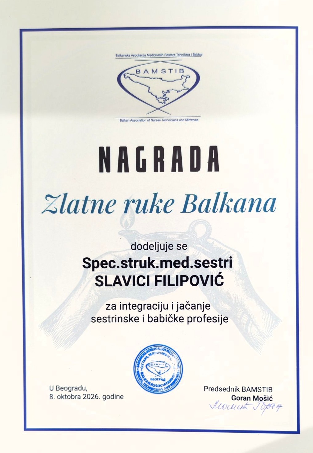 Slavica Filipović Zlatne ruke Balkana (4)
