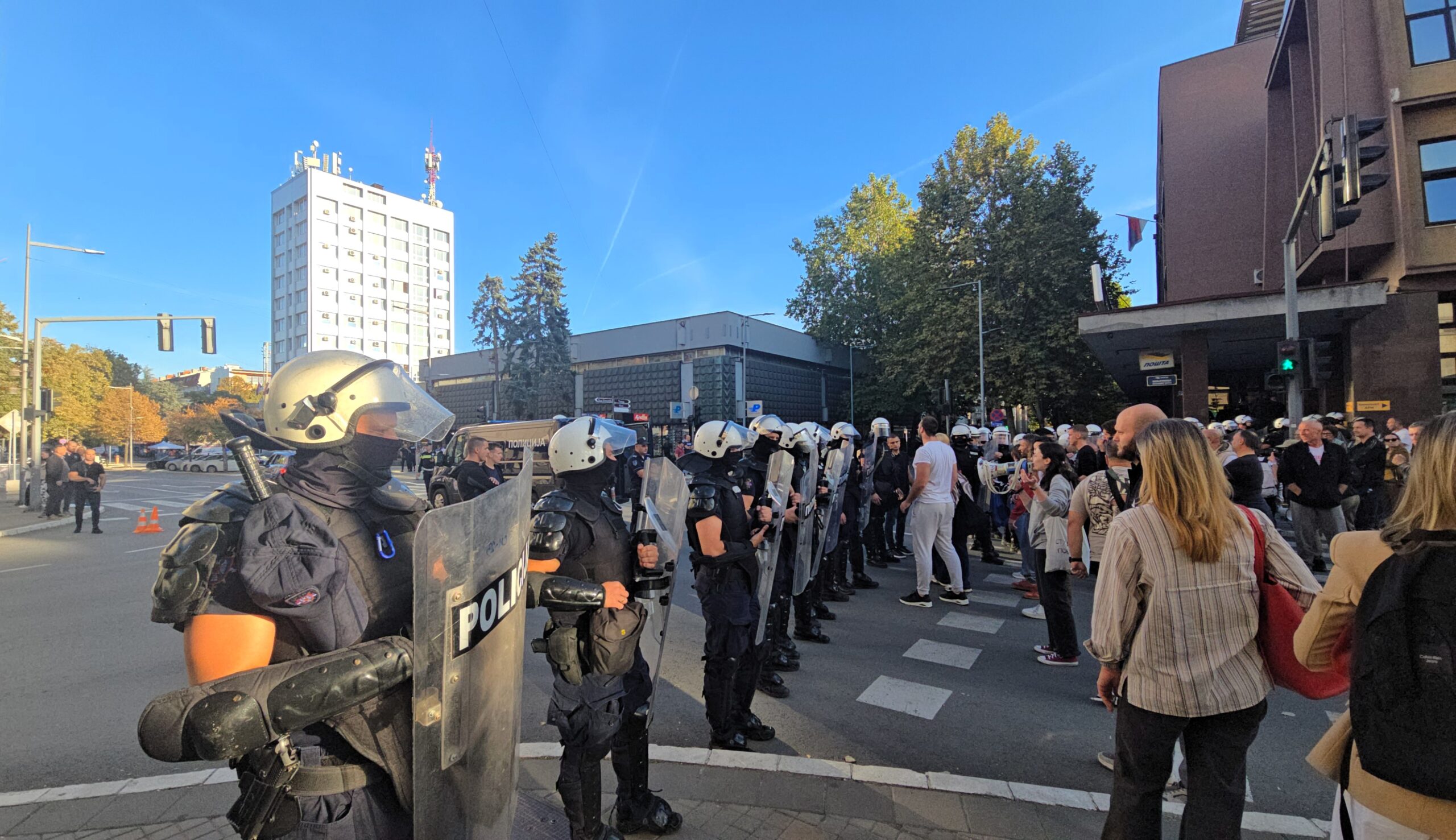 Valjevo Policija Demonstranti (4) Valjevo Policija Demonstranti (4)