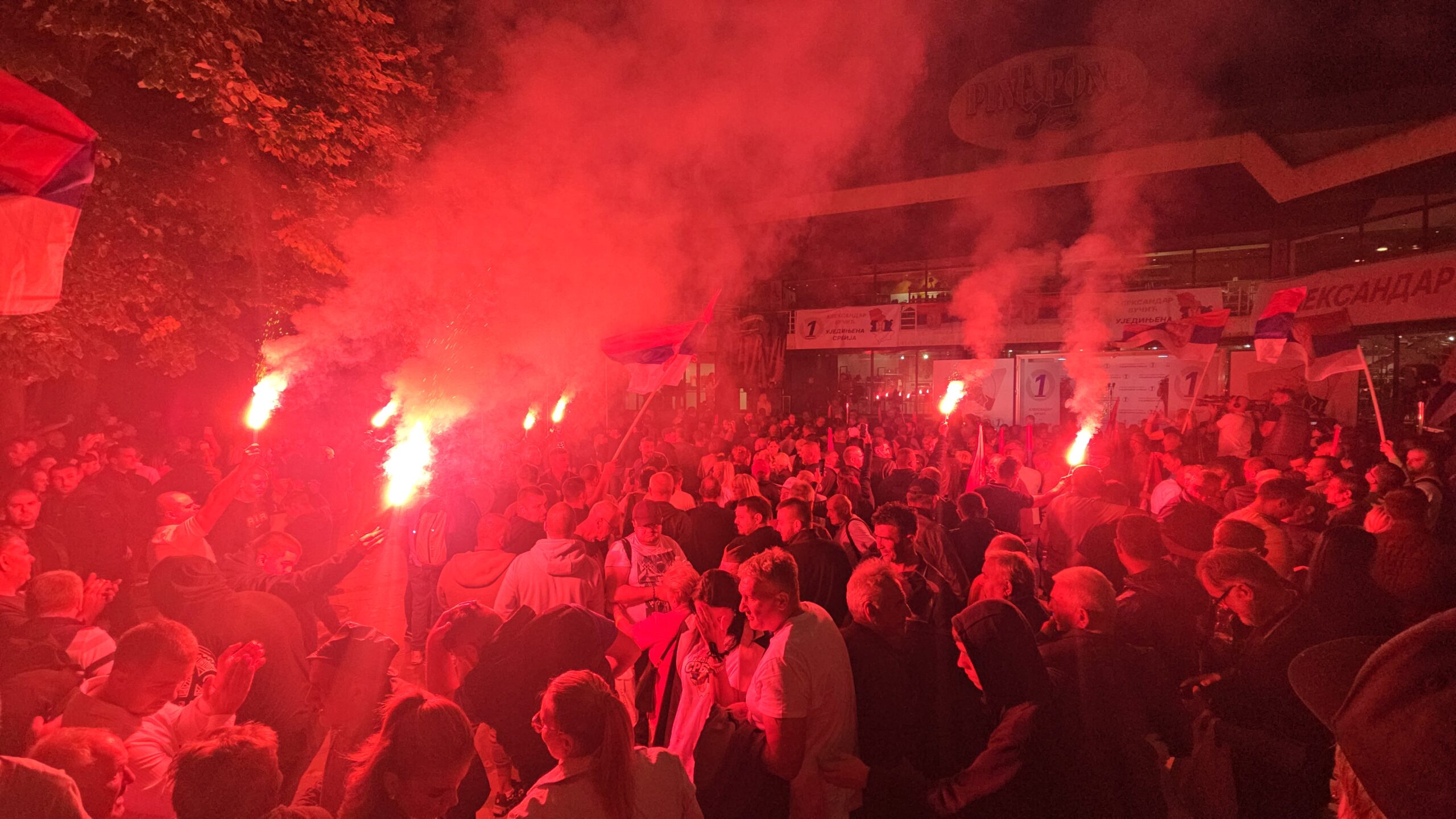 Valjevo SNS bakljada Valjevo SNS bakljada
