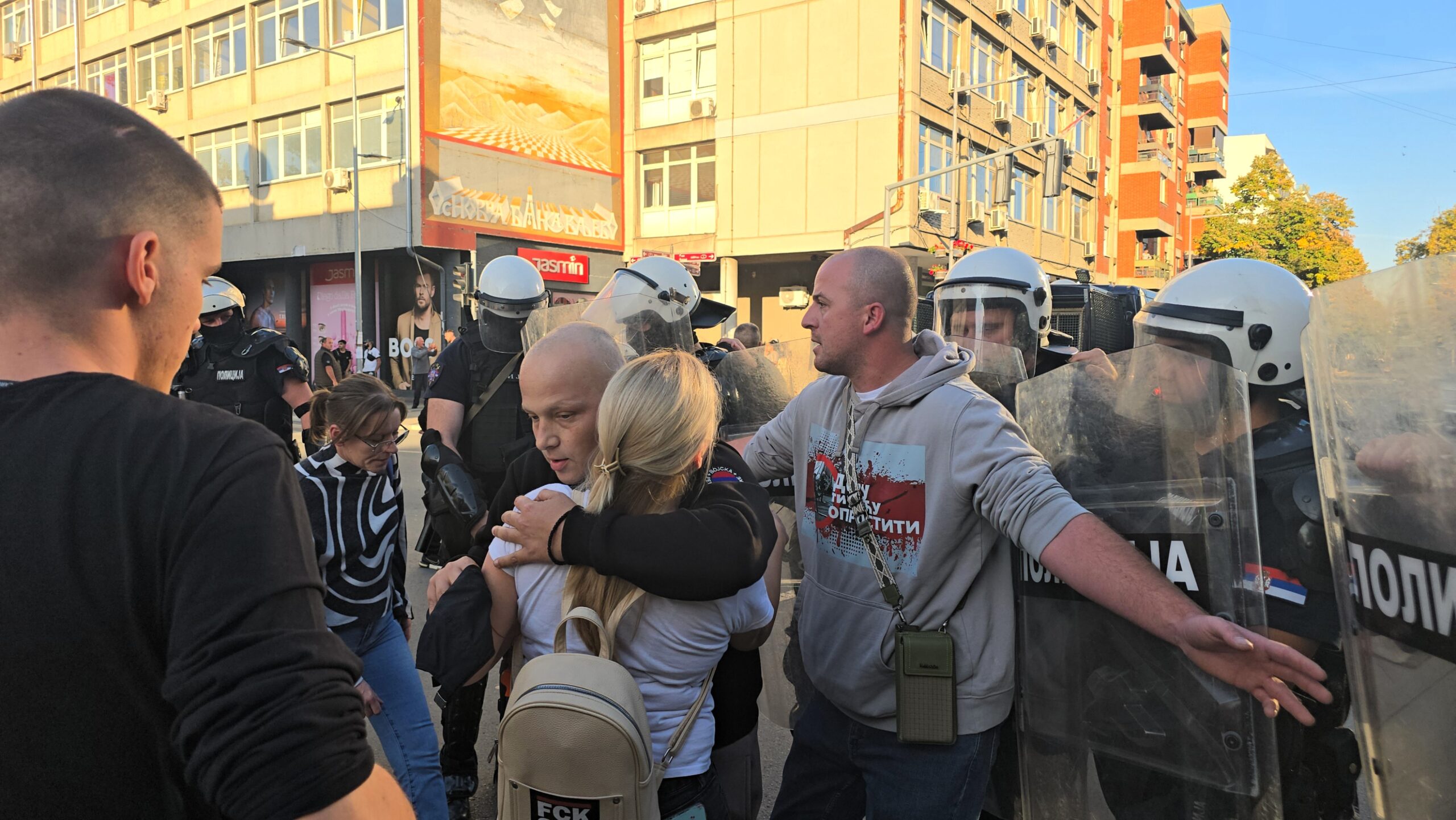 Valjevo policija protest (11)
