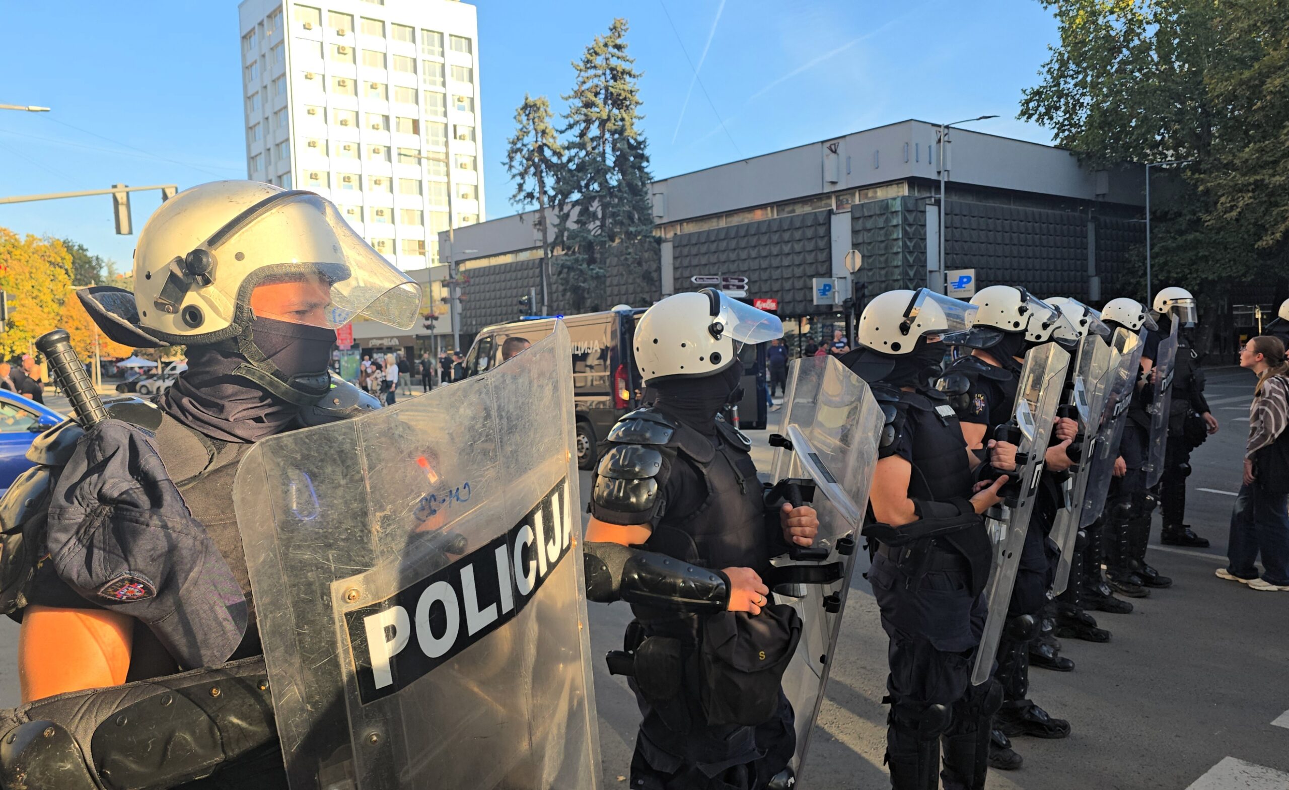 Valjevo policija protest (12)