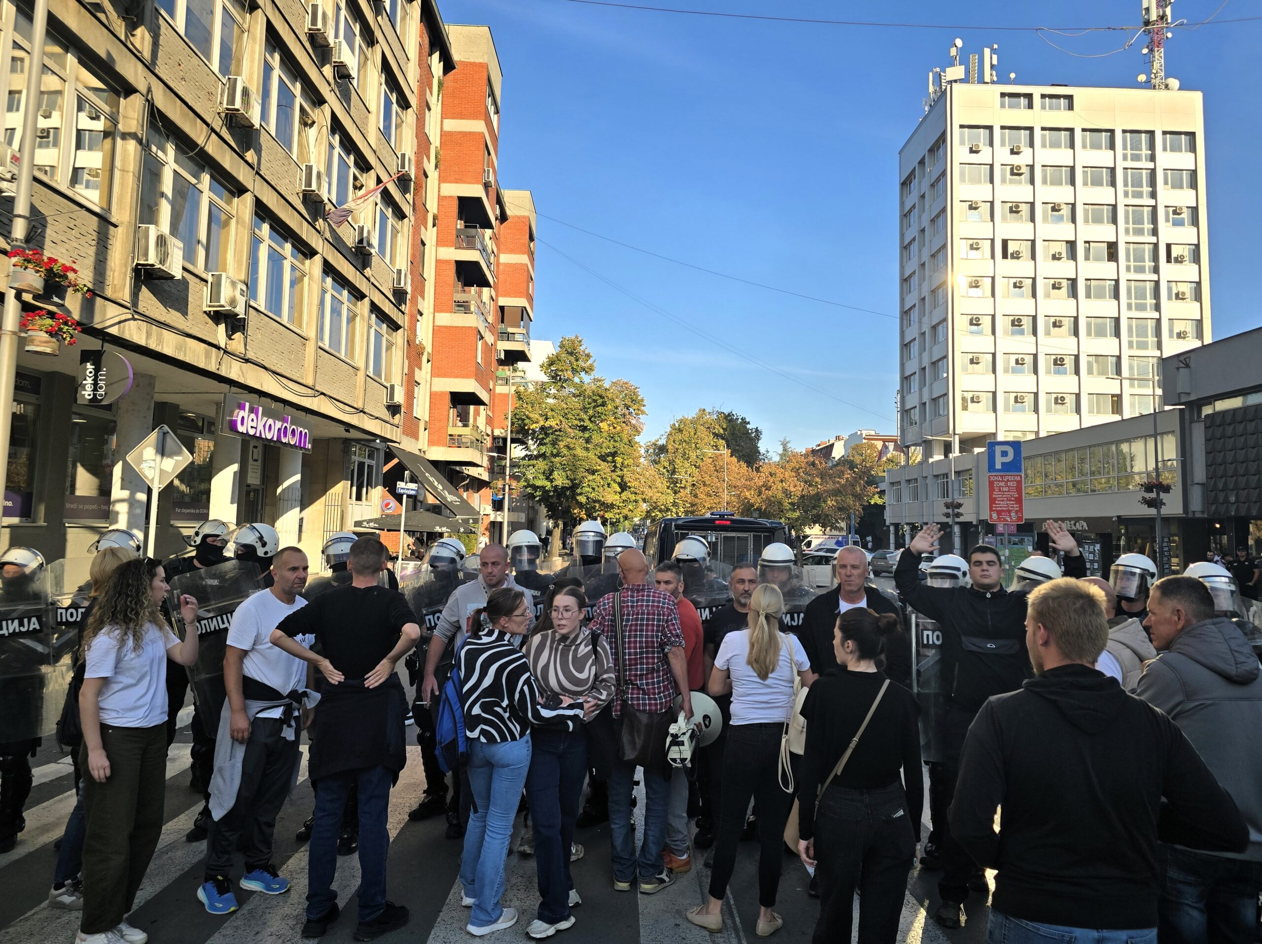 Valjevo policija protest (8)