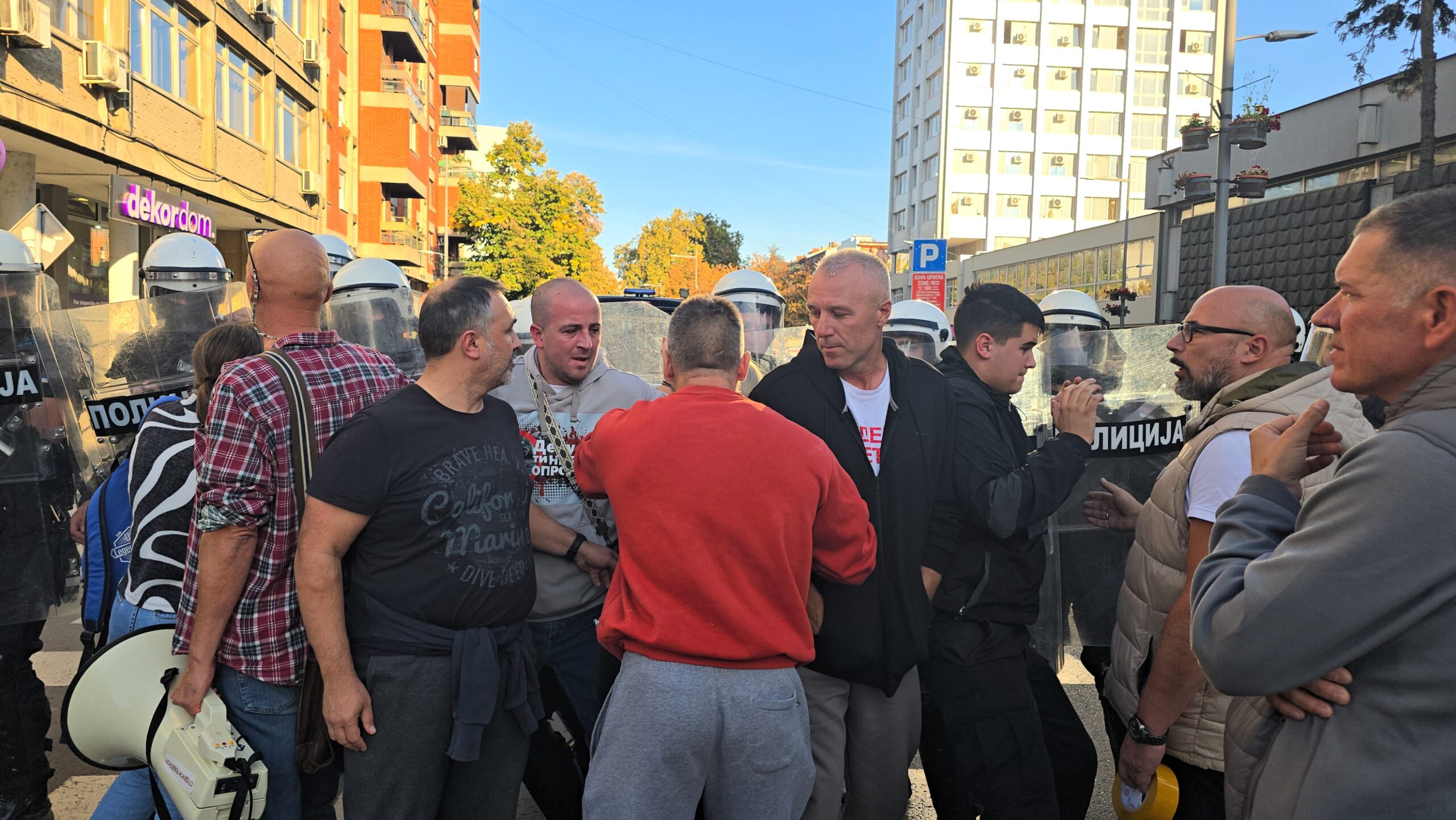 Valjevo policija protest (9)